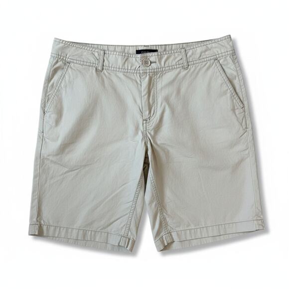 Mossimo Supply Co. Pants - Y2K MOSSIMO Juniors 100% Cotton Lightweight Shorts Cream 13 Modest Minimalist